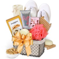 Bath & Snack Gift Basket